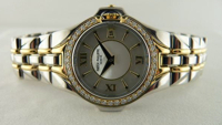 Michel BECKER - Design de la montre SCULPTURE de PATEK-PHILIPPE - Modèle dame cadran nacre et dato lunette sertie de diamants